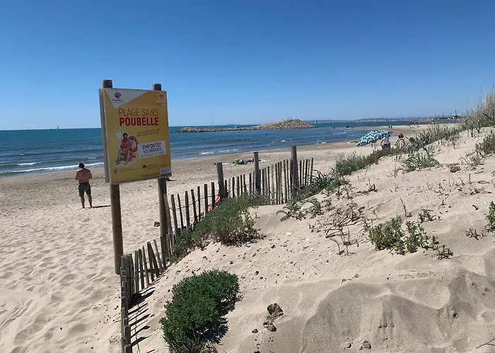 La Mer Et La Plage Au Bout Du Parc Appartement 4 Couchages Avec Jardin