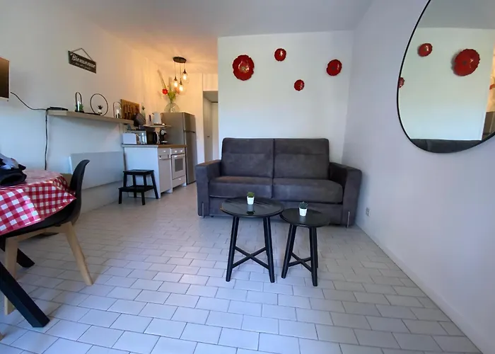 La Mer Et La Plage Au Bout Du Parc Appartement 4 Couchages Avec Jardin